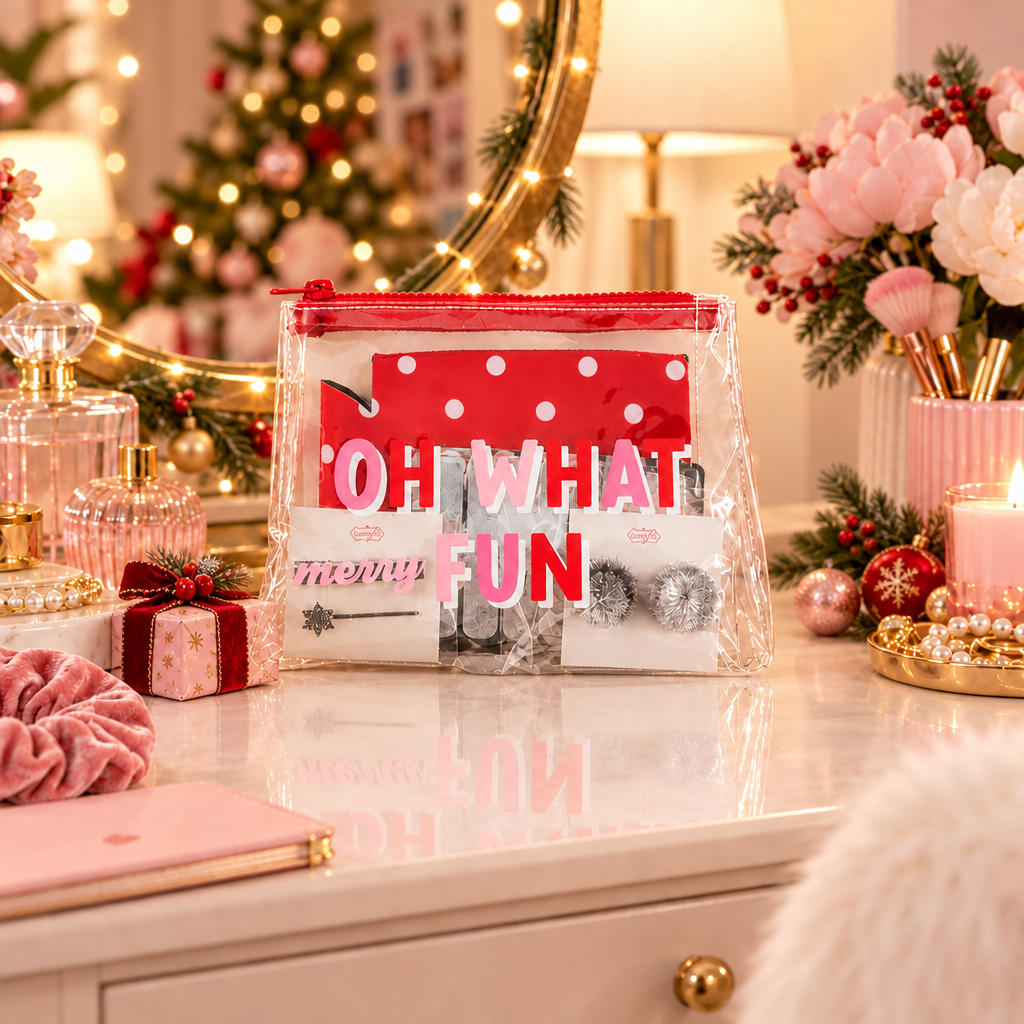 Holiday Clear Pouch For Kids