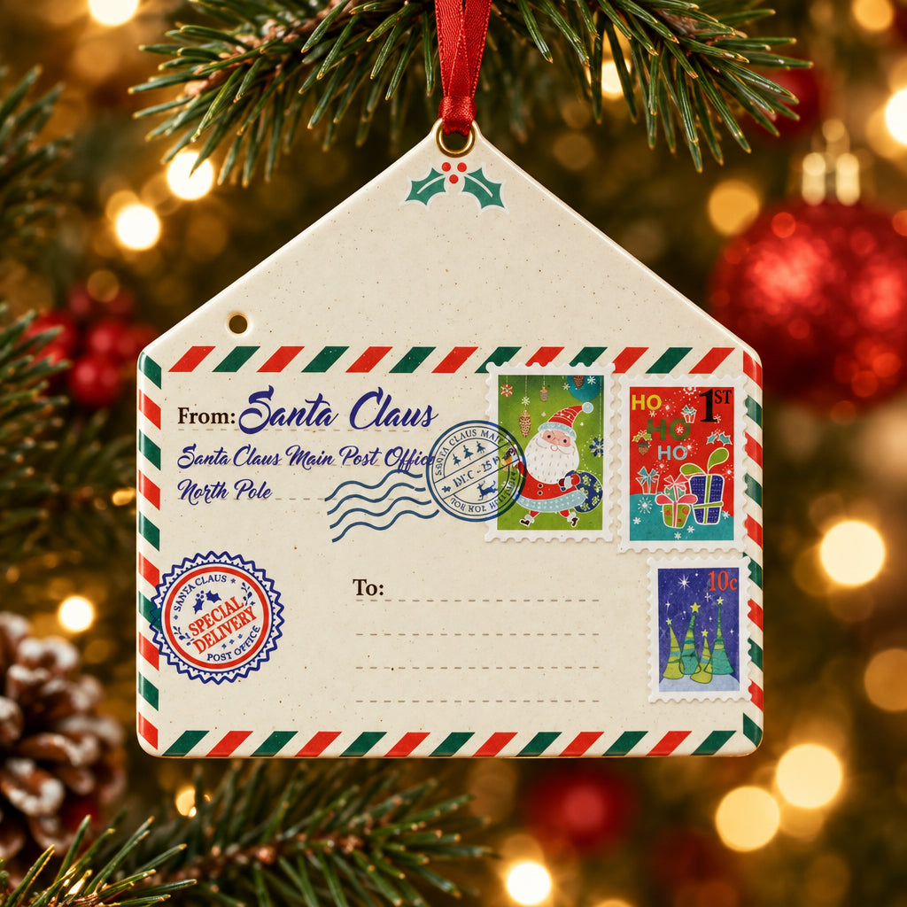 Letter From Santa Christmas Ornament