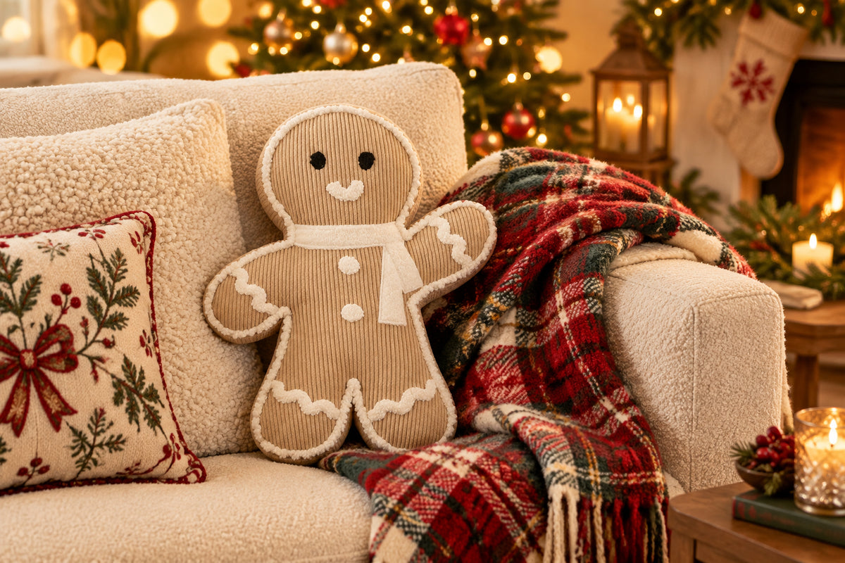 Gingerbread Pillow