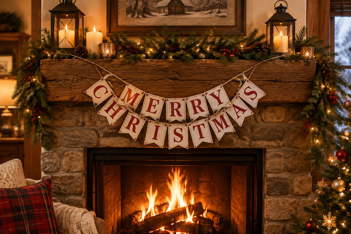 Merry Christmas Garland
