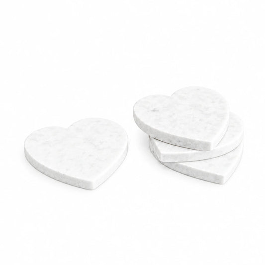 Heart Marble Coasters