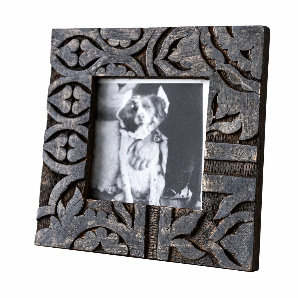 Carved Wood Picture Frame