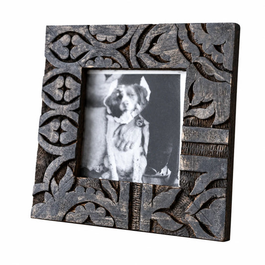 Carved Wood Picture Frame