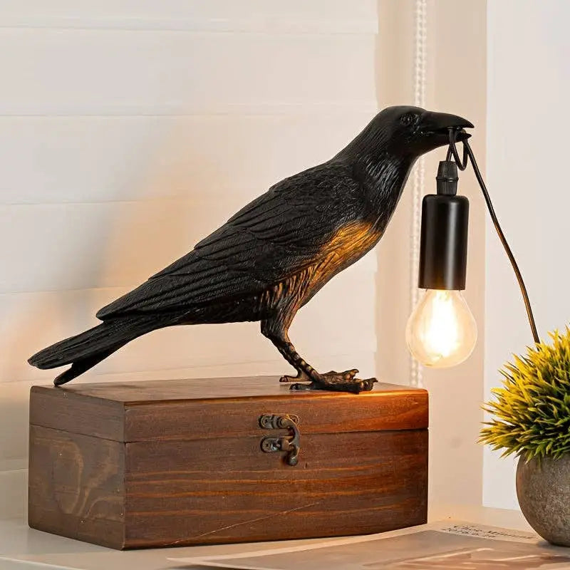 LED Crow Lamp