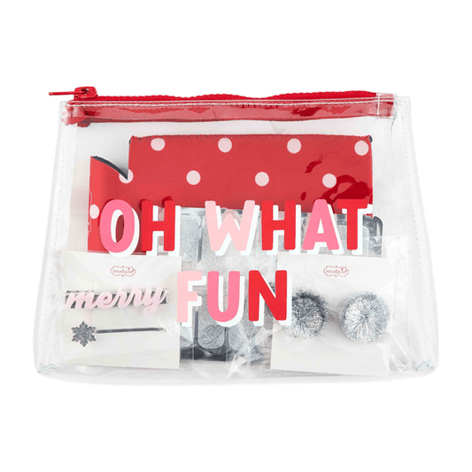 Holiday Clear Pouch For Kids