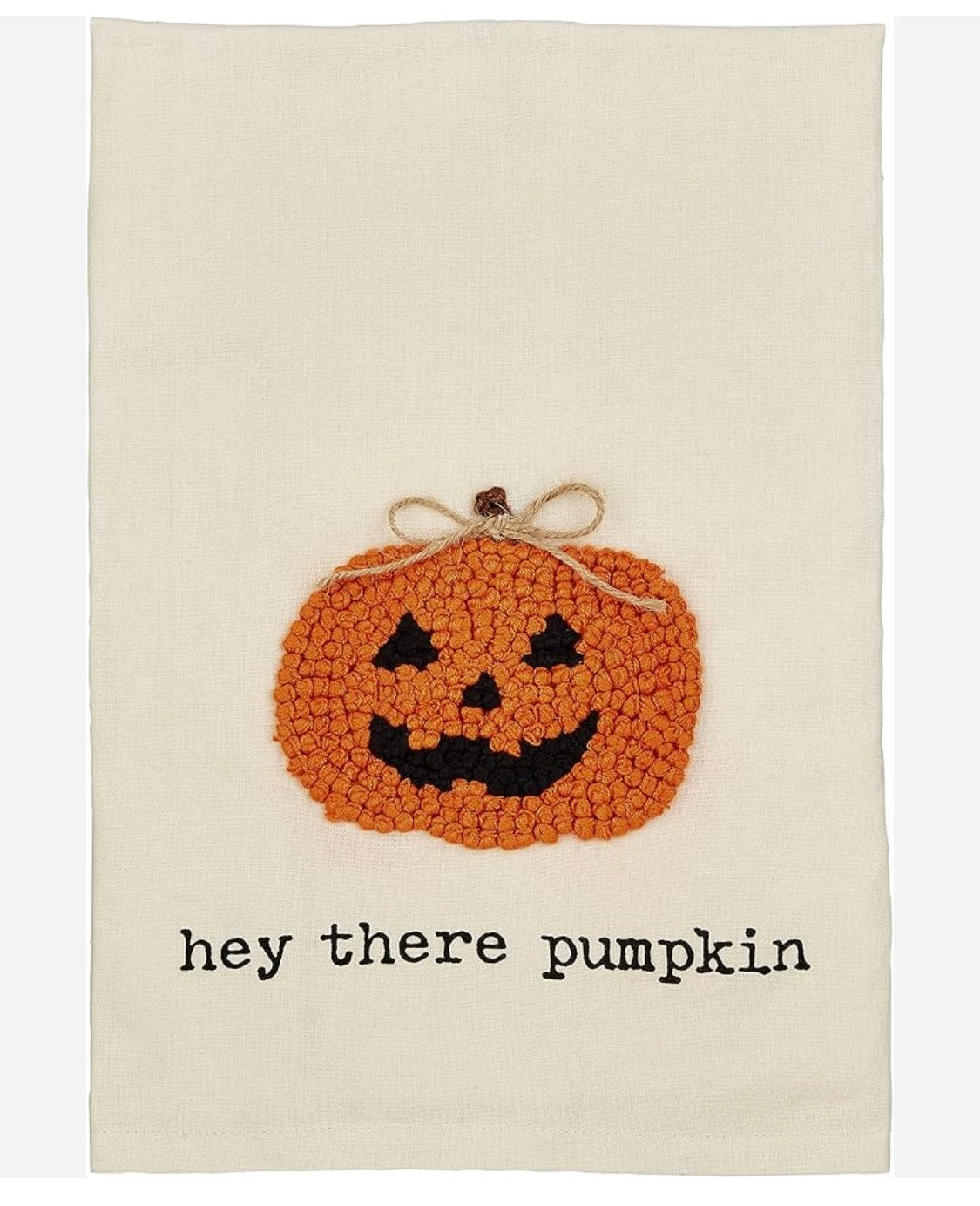Halloween Pumpkin Tea Towel