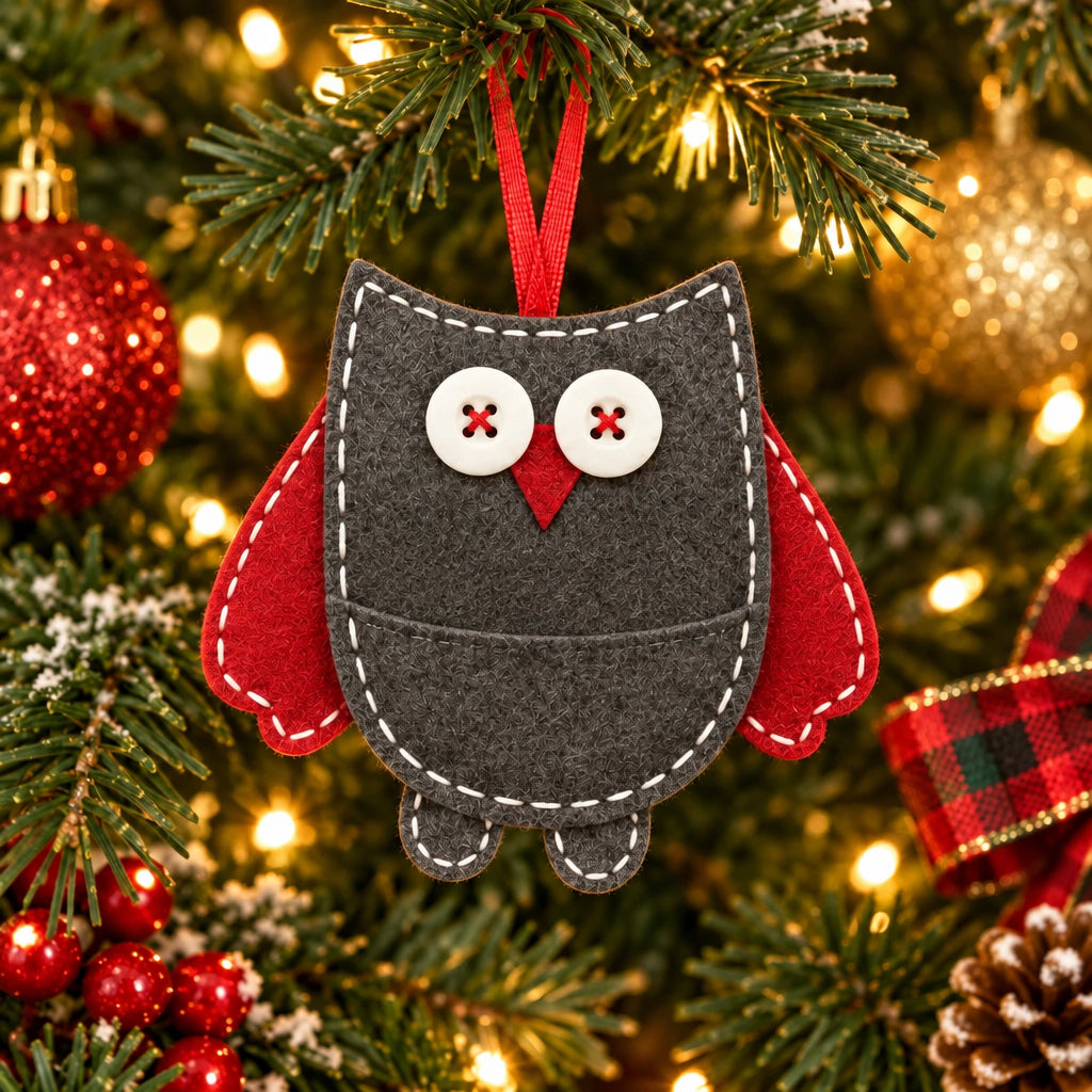 Owl Ornament / Gift Card Holder