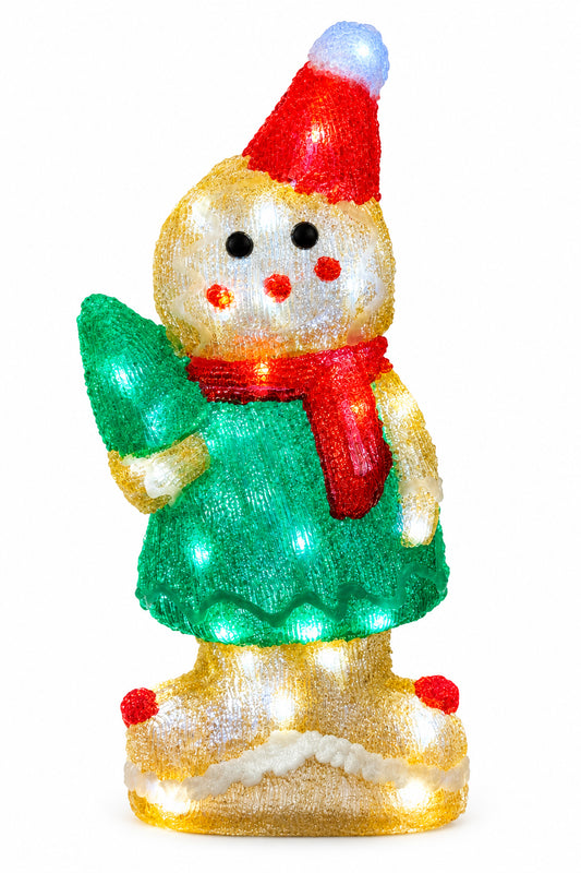 Lighted Gingerbread Man