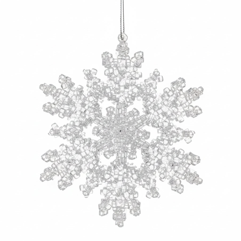 Snowflake Acrylic Ornament