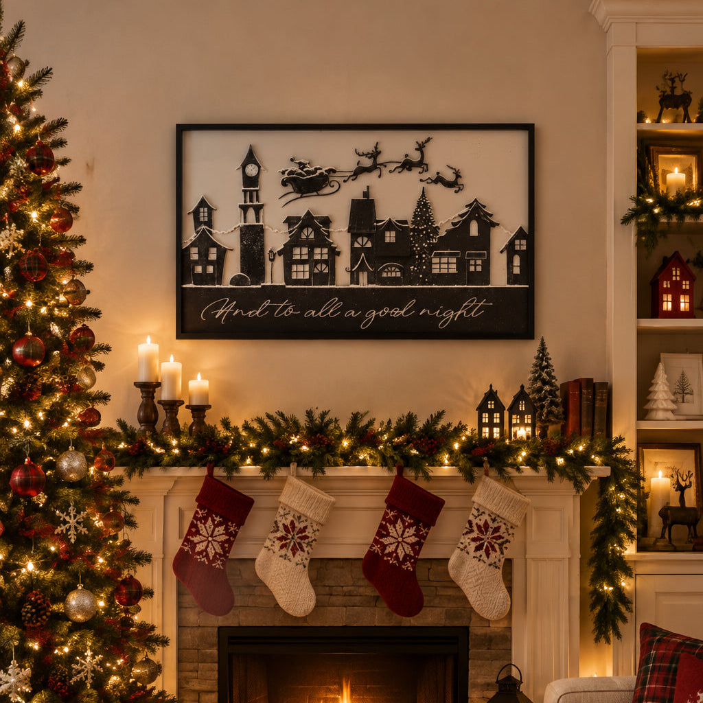 And To All A Good Night Wall Hanging