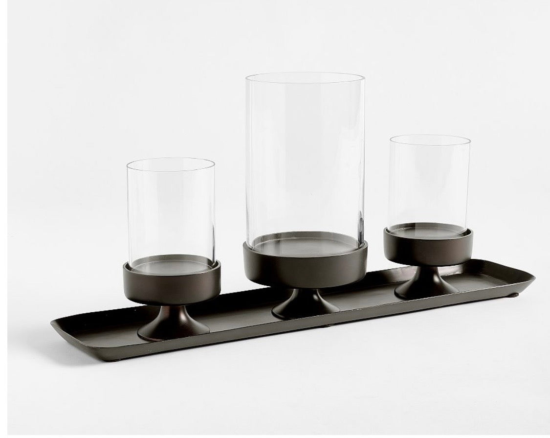 Hurricane Candle Center Piece