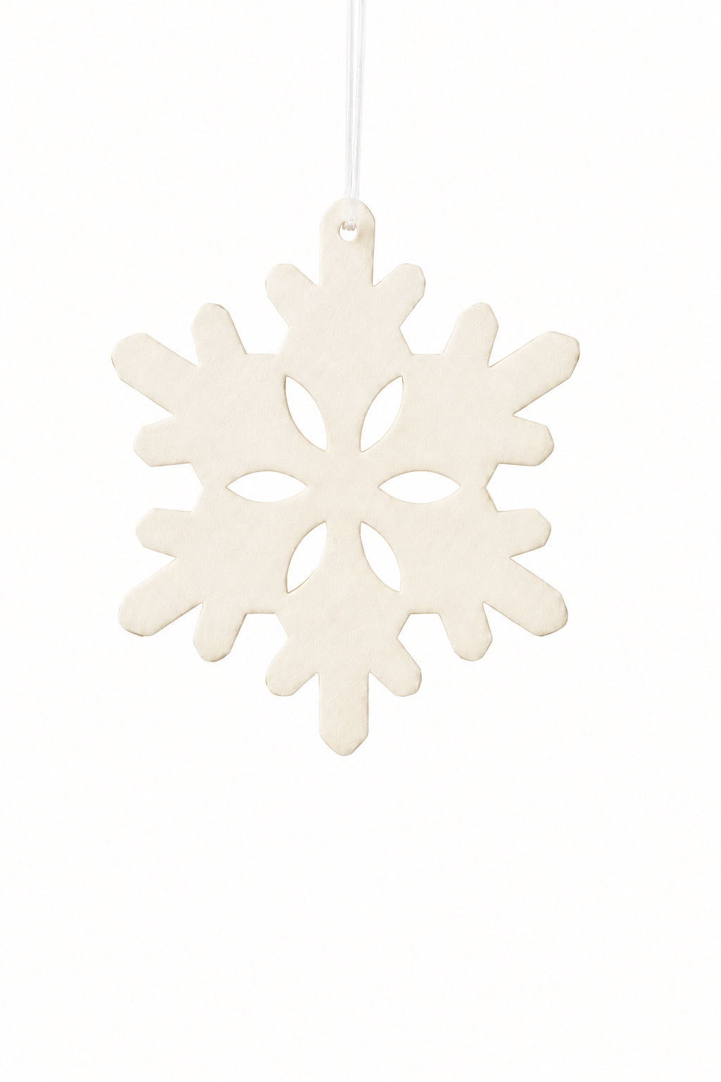 Felt Snowflake Ornament B