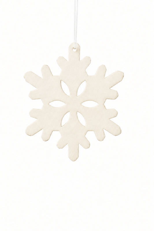 Felt Snowflake Ornament B