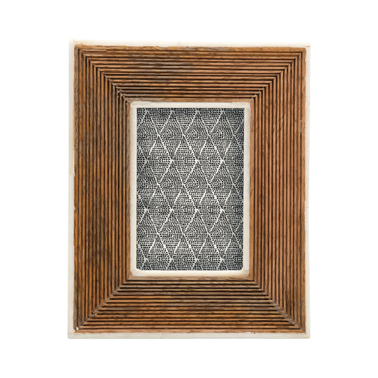 Mango Wood And Bone Frame