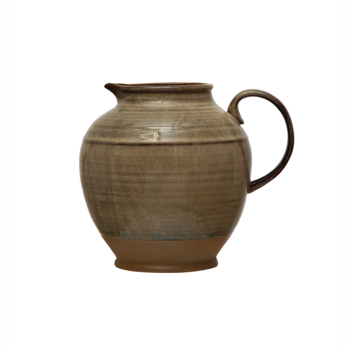 Stoneware Pitcher