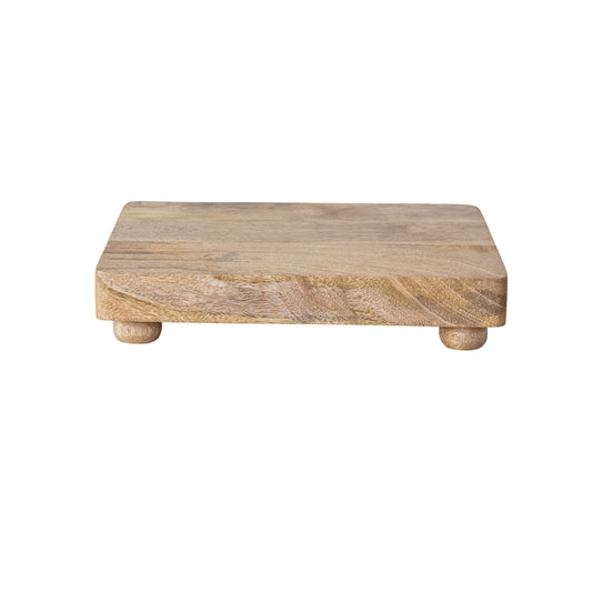 Mango Wood Footed Cheese/ Serving Board