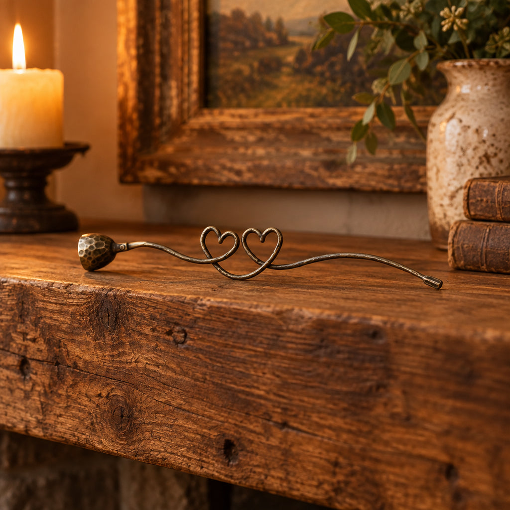 Hand-Forged Iron Candle Snuffer