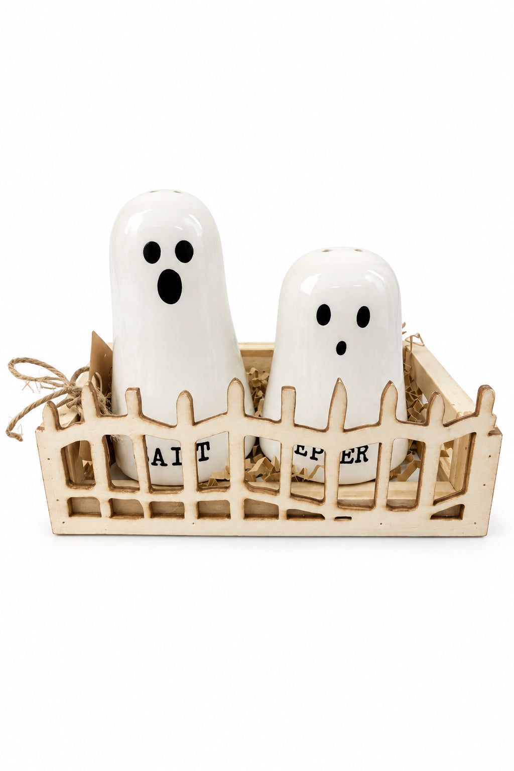 Halloween Ghost Salt and Pepper Shakers