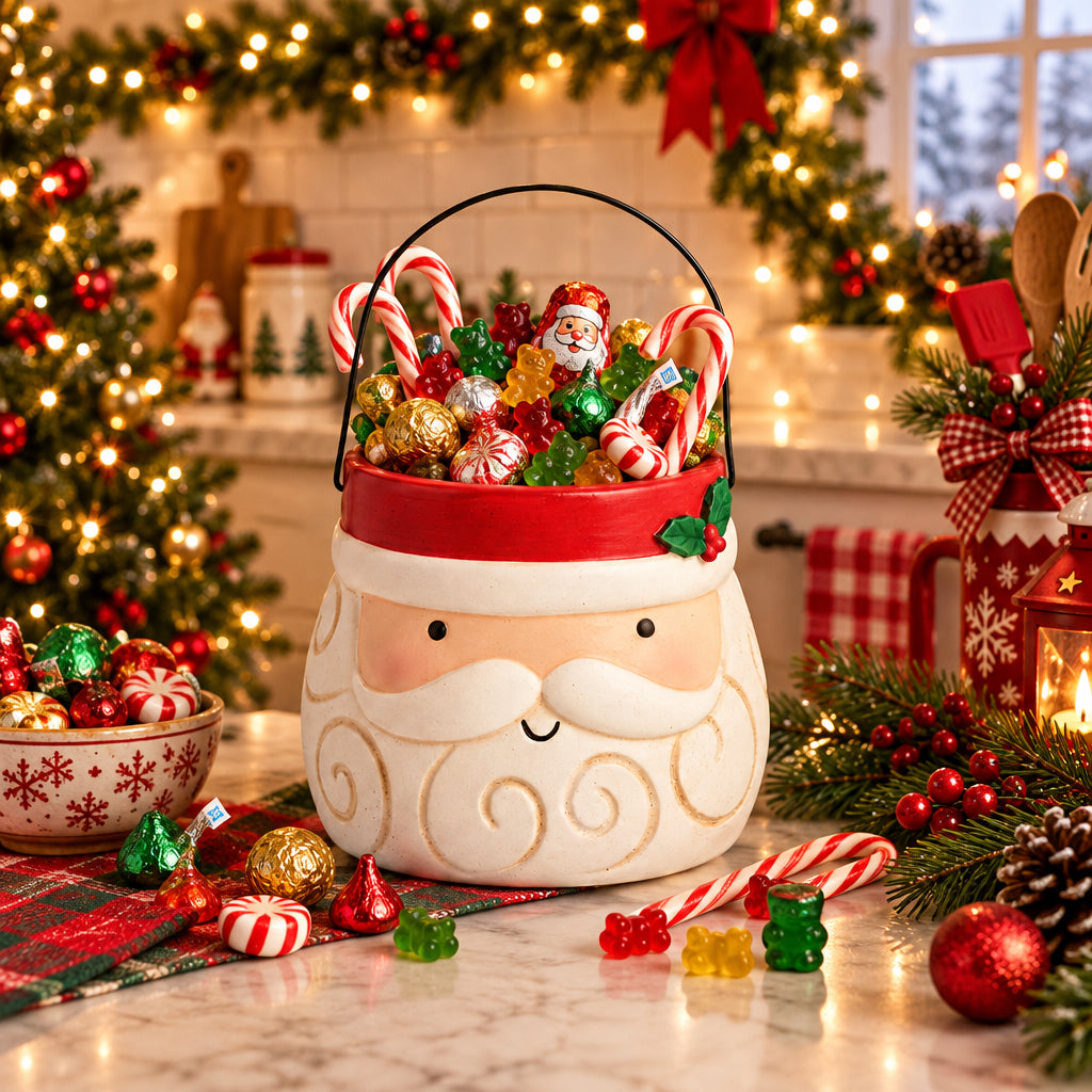 Santa Treat Bucket Small